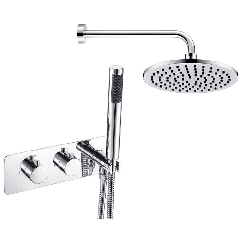 Ruby Dixie Shower Pack One | Two Outlet Twin Shower Valve w/Handset