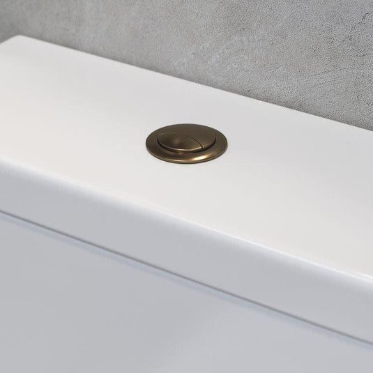 Ruby Dual Push Button (Cable) - Brushed Bronze - RUBY109030 - Envy Bathrooms Ltd
