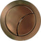 Ruby Dual Push Button (Cable) | Brushed Bronze | RUBY109030