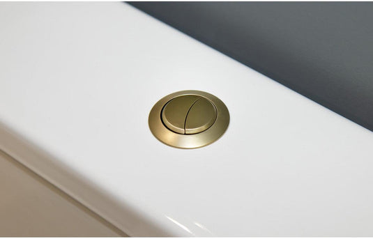 Ruby Dual Push Button Cover (Cable) - Brushed Brass - RUBY106323 - Envy Bathrooms Ltd