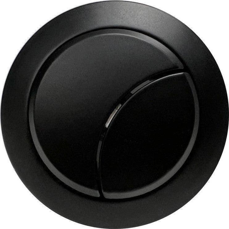 Plug Cover Rod Ruby Dual Push Button Cover (Rod) | Matt Black | RUBY106326