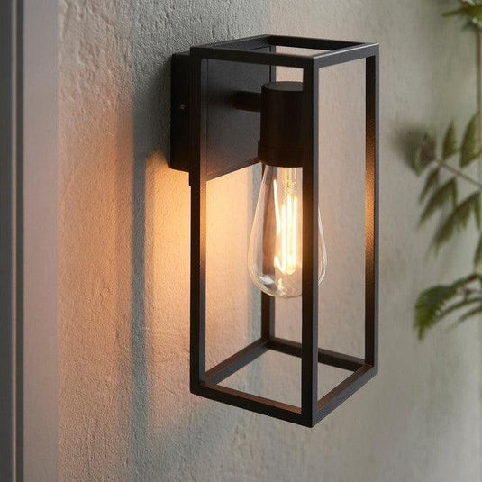 Ruby Duke Wall Light - Matt Black - RUBY106317 - Envy Bathrooms Ltd