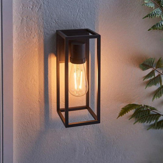 Ruby Duke Wall Light - Matt Black - RUBY106317 - Envy Bathrooms Ltd