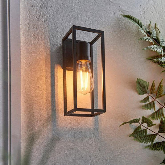Ruby Duke Wall Light - Matt Black - RUBY106317 - Envy Bathrooms Ltd