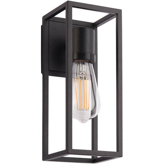 Ruby Duke Wall Light - Matt Black - RUBY106317 - Envy Bathrooms Ltd
