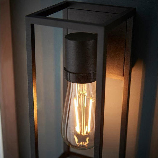 Ruby Duke Wall Light - Matt Black - RUBY106317 - Envy Bathrooms Ltd