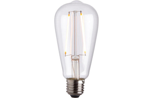 Ruby E27 LED Filament Pear Bulb - RUBY106319 - Envy Bathrooms Ltd