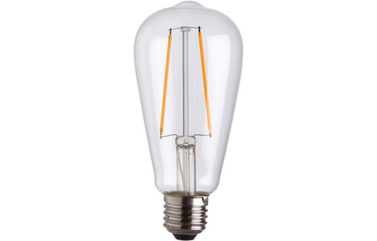 Ruby E27 LED Filament Pear Bulb - RUBY106319 - Envy Bathrooms Ltd