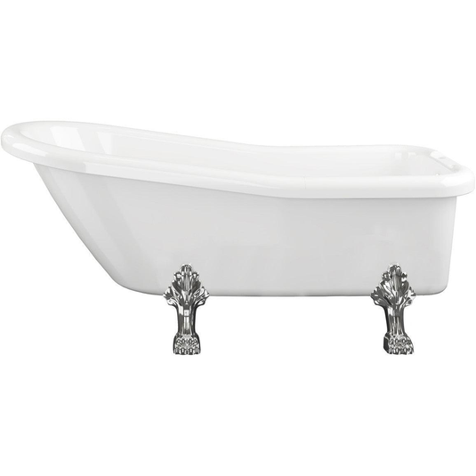 Ruby Ember Freestanding 1530x670x760mm 2TH Bath w/Feet - RUBY102811