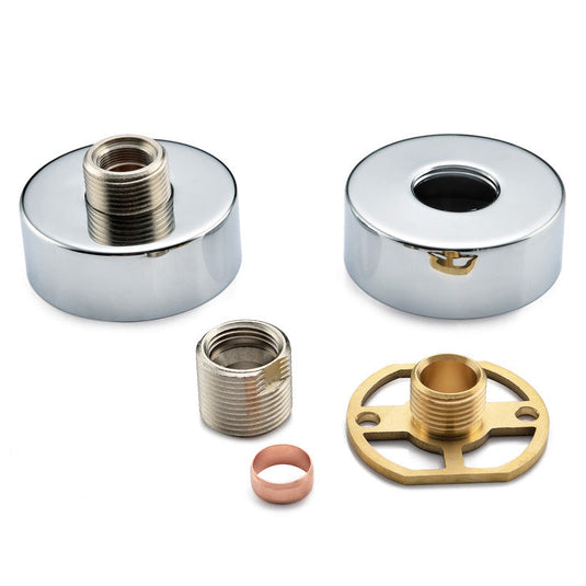 Ruby Exposed Shower Valve Fast Fitting Kit Round (Pair) - RUBY105877 - Envy Bathrooms Ltd