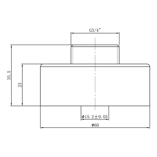 Ruby Exposed Shower Valve Fast Fitting Kit Round (Pair) - RUBY105877