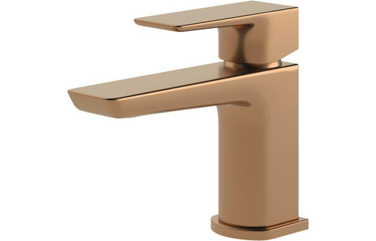 Ruby Ghost Basin Mixer & Waste - Brushed Bronze - RUBY108993 - Envy Bathrooms Ltd