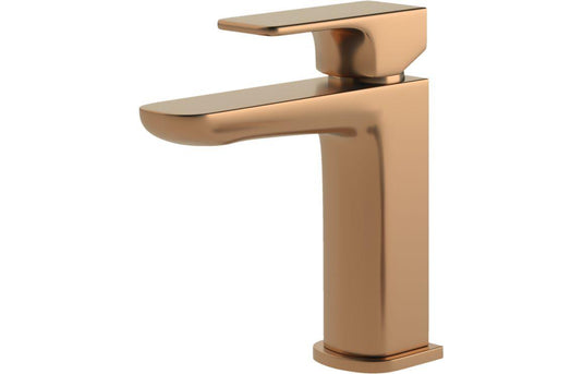 Ruby Ghost Cloakroom Basin Mixer & Waste - Brushed Bronze - RUBY108994 - Envy Bathrooms Ltd