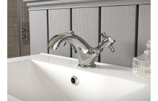 Ruby Harry Basin Mixer & Waste - Chrome - RUBY105730 - Envy Bathrooms Ltd