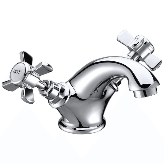 Ruby Harry Basin Mixer & Waste - Chrome - RUBY105730 - Envy Bathrooms Ltd