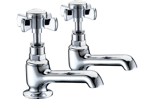 Ruby Harry Basin Taps - Chrome - RUBY105731 - Envy Bathrooms Ltd