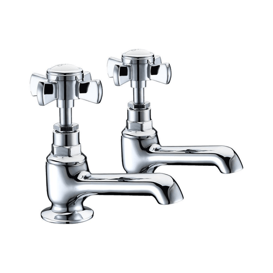 Ruby Harry Basin Taps - Chrome - RUBY105731 - Envy Bathrooms Ltd