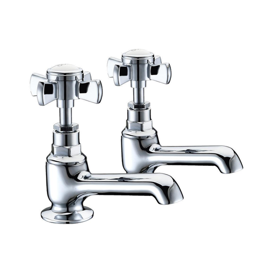 Ruby Harry Basin Taps - Chrome - RUBY105731 - Envy Bathrooms Ltd