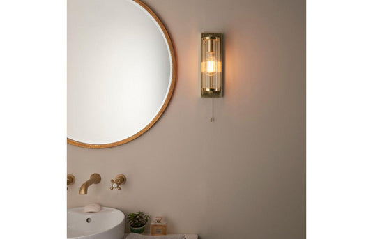 Ruby Hazel Wall Light - Brushed Brass - RUBY106311 - Envy Bathrooms Ltd