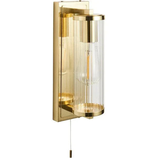Ruby Hazel Wall Light - Brushed Brass - RUBY106311 - Envy Bathrooms Ltd