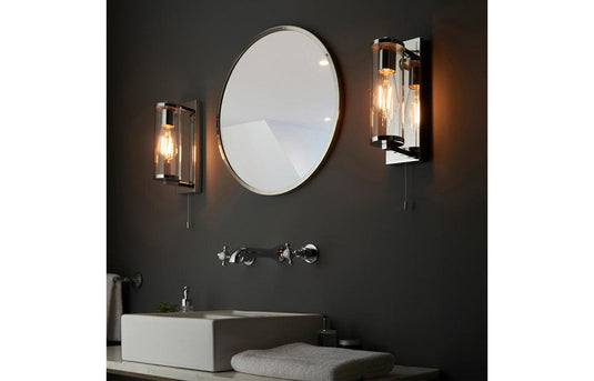 Ruby Hazel Wall Light - Chrome - RUBY106308 - Envy Bathrooms Ltd