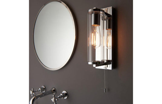 Ruby Hazel Wall Light - Chrome - RUBY106308 - Envy Bathrooms Ltd