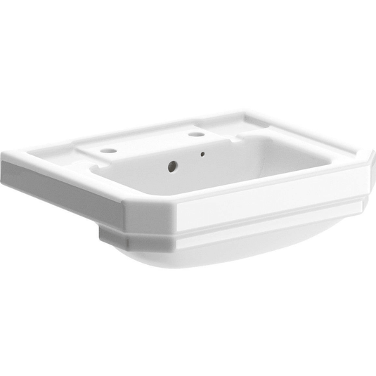 Ruby Ivy 495x445mm 2TH Semi Recessed Basin - RUBY106133 - Envy Bathrooms Ltd