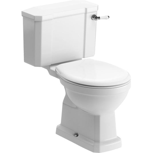 Ruby Ivy Close Coupled WC & Soft Close Seat - RUBY1898 - Envy Bathrooms Ltd