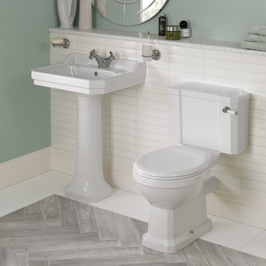 Ruby Ivy Close Coupled WC & Soft Close Seat - RUBY1898 - Envy Bathrooms Ltd