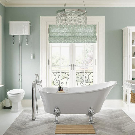 Ruby Ivy High Level WC & Soft Close Seat - RUBY1906 - Envy Bathrooms Ltd