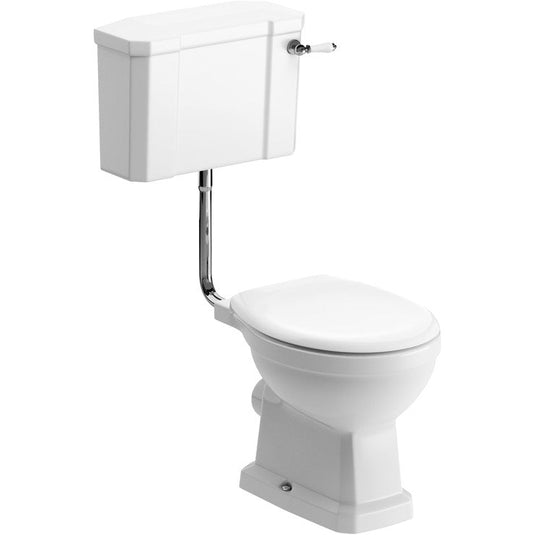 Ruby Ivy Low Level WC & Soft Close Seat - RUBY1910 - Envy Bathrooms Ltd