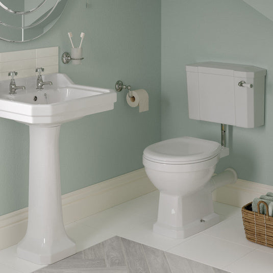 Ruby Ivy Low Level WC & Soft Close Seat - RUBY1910 - Envy Bathrooms Ltd