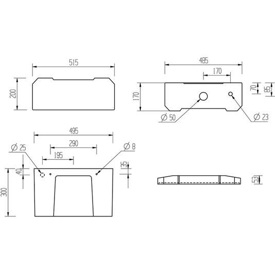 Ruby Ivy Low Level WC & Soft Close Seat - RUBY1910 - Envy Bathrooms Ltd