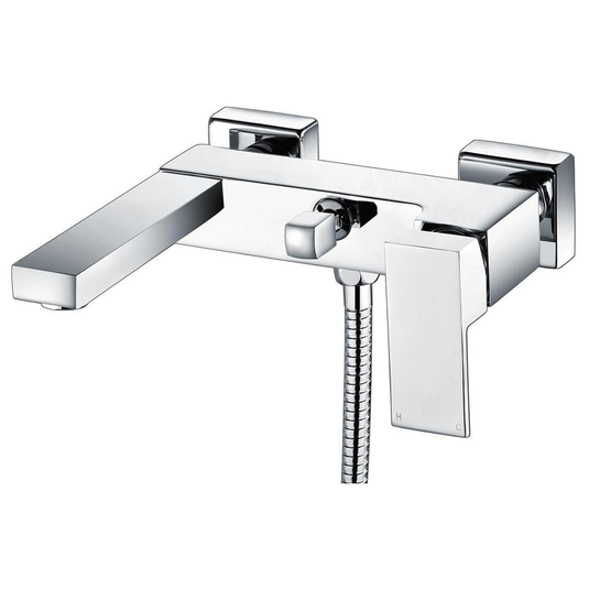 Ruby Jasper Wall Mounted Shower Mixer & Shower Kit - Chrome - RUBY105737 - Envy Bathrooms Ltd