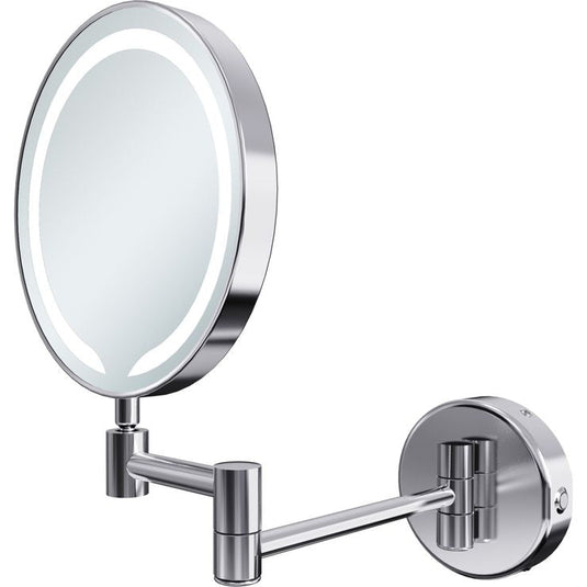 Ruby Josie Round LED Cosmetic Mirror - Chrome - RUBY107587 - Envy Bathrooms Ltd