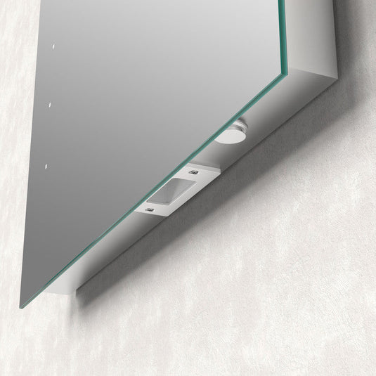 Ruby Karl 400x600mm Rectangle Battery-Operated LED Mirror - RUBY106248 - Envy Bathrooms Ltd