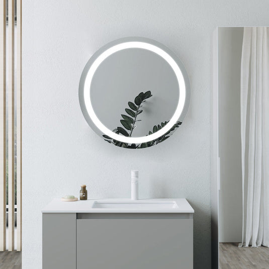 Ruby Katie 600mm Round Front-Lit LED Mirror - RUBY106245 - Envy Bathrooms Ltd