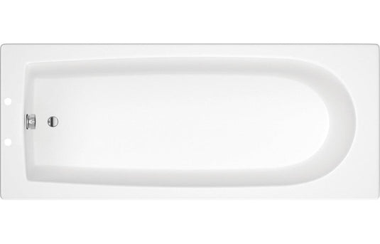 Ruby Kilo D Shape Single End 1700x700x550mm 2TH Bath w/Legs - RUBY105639 - Envy Bathrooms Ltd