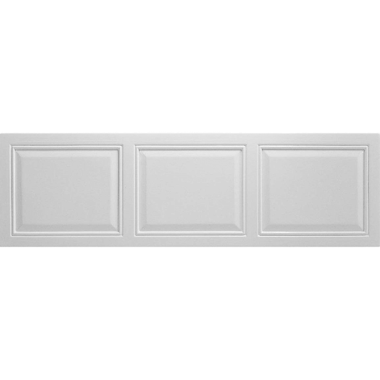 Ruby King 1700mm Front Panel - White - RUBY3476 - Envy Bathrooms Ltd