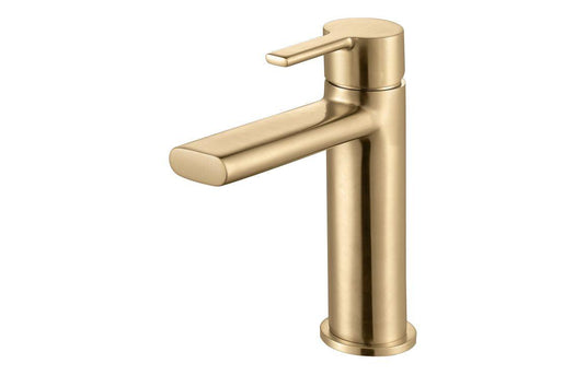 Ruby King Basin Mixer - Brushed Brass - RUBY108099 - Envy Bathrooms Ltd