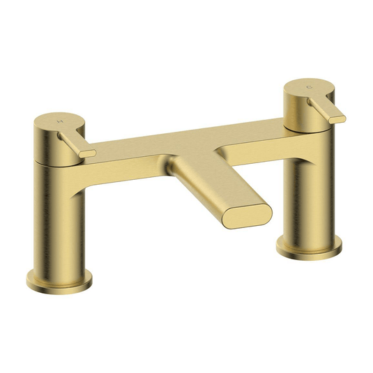 Ruby King Bath Filler - Brushed Brass - RUBY108100 - Envy Bathrooms Ltd