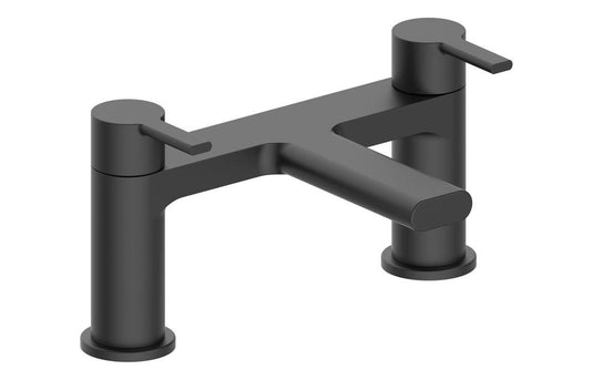 Ruby King Bath Filler - Matt Black - RUBY108096 - Envy Bathrooms Ltd