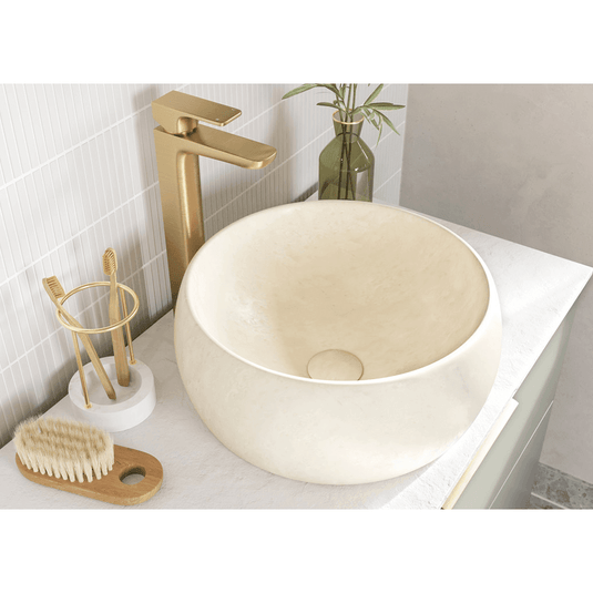 Ruby Kobe 590mm Floor Standing 2 Door Basin Unit (No Top) - Matt Olive Green - RUBY106978 - Envy Bathrooms Ltd
