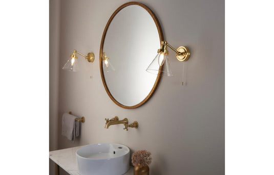 Ruby Koda Wall Light - Brushed Brass - RUBY106312 - Envy Bathrooms Ltd