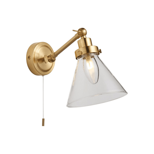Ruby Koda Wall Light - Brushed Brass - RUBY106312 - Envy Bathrooms Ltd