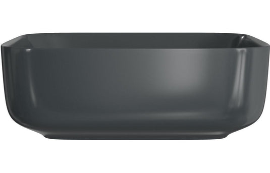 Ruby Lady 400mm Ceramic Square Washbowl & Waste - Matt Black - RUBY104930 - Envy Bathrooms Ltd