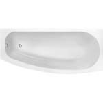 Ruby Loki Space Saving 1700x740x560mm 0TH Bath w/Legs (RH) - RUBY105660 - Envy Bathrooms Ltd