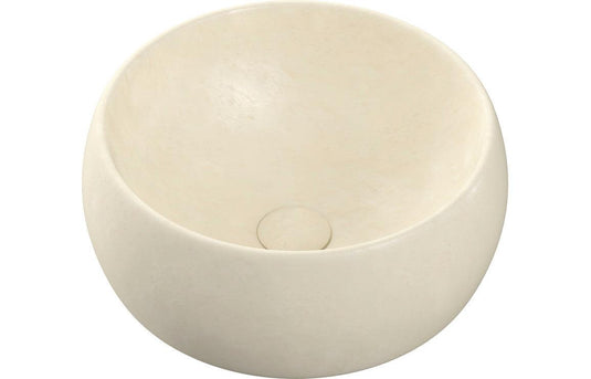 Ruby Lulu 400mm Ceramic Washbowl - Stone Effect - RUBY106868 - Envy Bathrooms Ltd