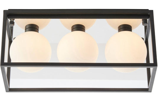 Ruby Lulu Ceiling Light - Matt Black - RUBY106316 - Envy Bathrooms Ltd