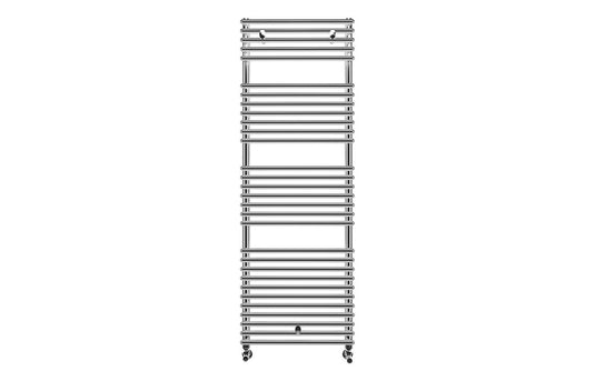 Ruby Mac Round Ladder Radiator (500x1450mm) - Chrome - RUBY108540 - Envy Bathrooms Ltd